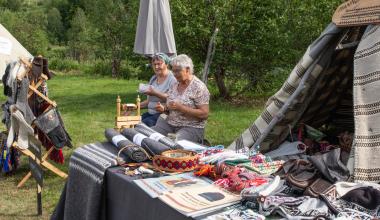 Manndalen Husflid's markedsbod