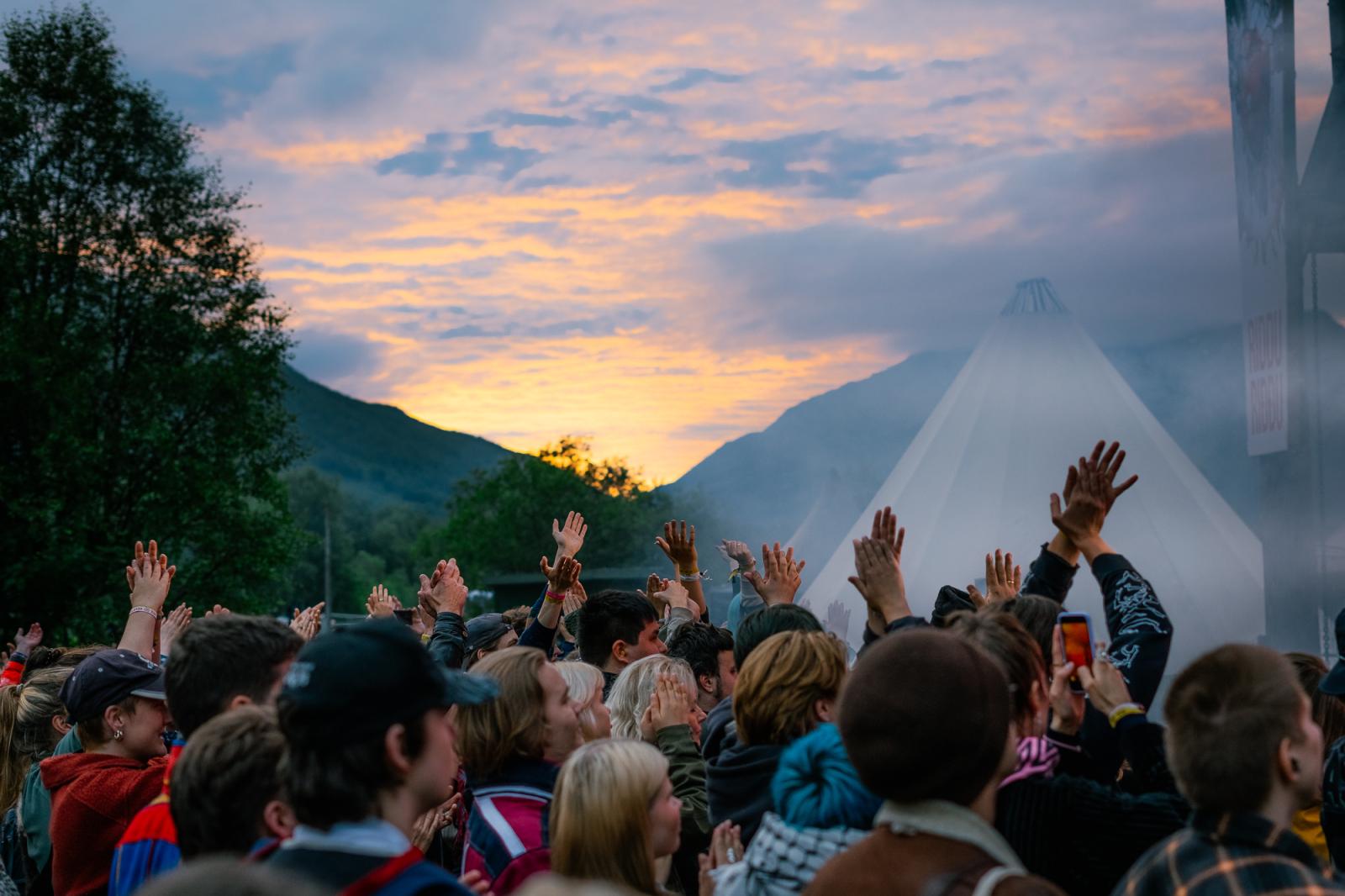 Stemningsbilde fra festivalen 2024